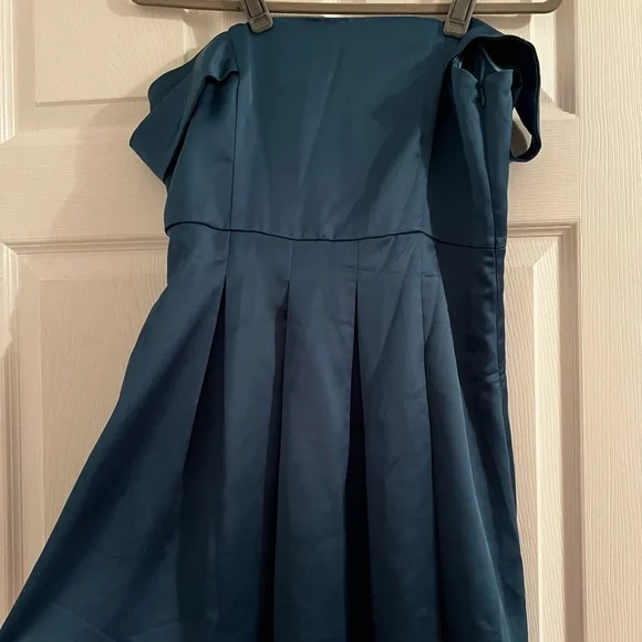 Silk Tobi Skater Dress - Picture 4 of 5